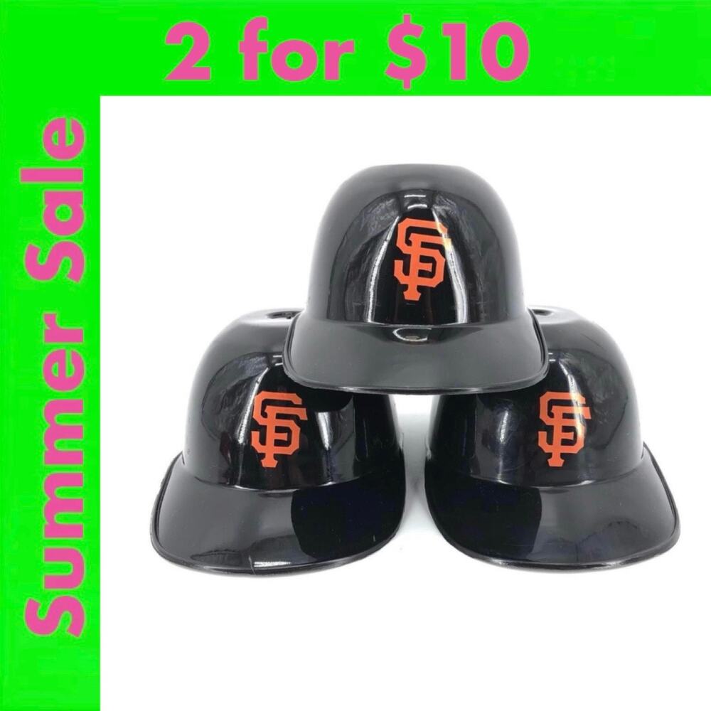 90s San Francisco Giants MLB baseball Laich ice cream helmets 1990s vintage